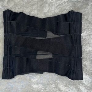 Victoria Secret Mesh Bandage crop bustier.